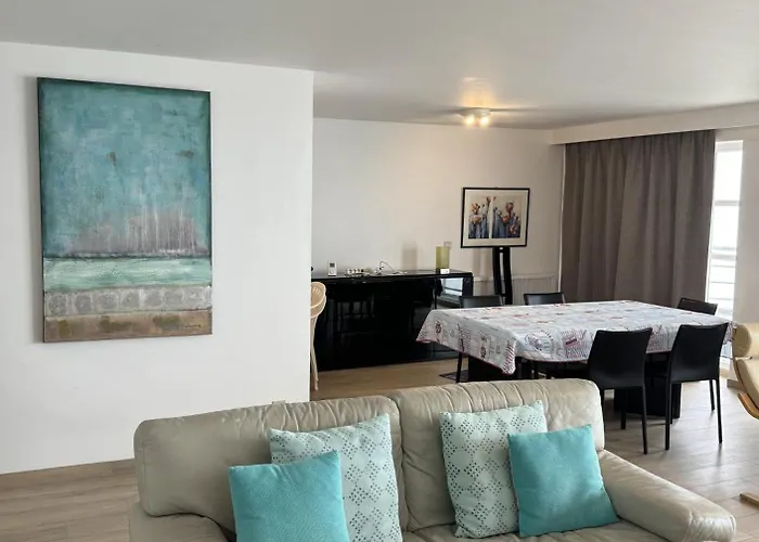 Digue Panoramique Blankberge 3 Ch 6 Pers 2 Sdb Wifi Blankenberge